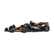 Imagine HOT WHEELS PREMIUM REAL RIDERS FORMULA 1 2024 MASINUTA METALICA MCLAREN FORMULA 1 TEAM NUMARUL 81 SCARA 1 LA 64