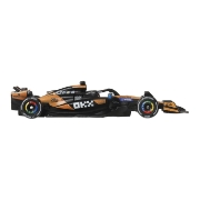 Imagine HOT WHEELS PREMIUM REAL RIDERS FORMULA 1 2024 MASINUTA METALICA MCLAREN FORMULA 1 TEAM NUMARUL 81 SCARA 1 LA 64