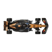 Imagine HOT WHEELS PREMIUM REAL RIDERS FORMULA 1 2024 MASINUTA METALICA MCLAREN FORMULA 1 TEAM NUMARUL 81 SCARA 1 LA 64