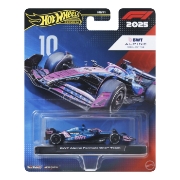 Imagine HOT WHEELS PREMIUM REAL RIDERS FORMULA 1 2024 MASINUTA METALICA BWT ALPINE FORMULA ONE TEAM SCARA 1 LA 64