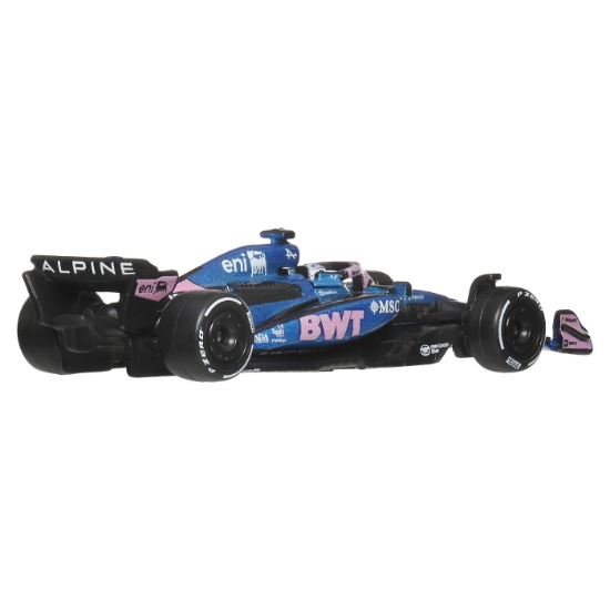 Imagine HOT WHEELS PREMIUM REAL RIDERS FORMULA 1 2024 MASINUTA METALICA BWT ALPINE FORMULA ONE TEAM SCARA 1 LA 64