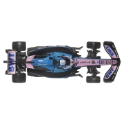 Imagine HOT WHEELS PREMIUM REAL RIDERS FORMULA 1 2024 MASINUTA METALICA BWT ALPINE FORMULA ONE TEAM SCARA 1 LA 64