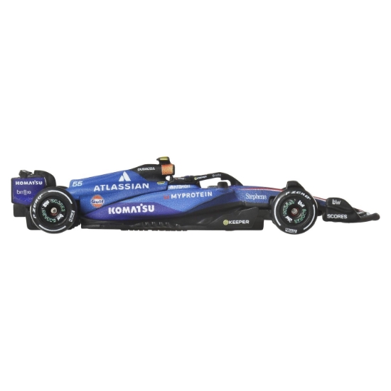 Imagine HOT WHEELS PREMIUM REAL RIDERS FORMULA 1 2024 MASINUTA METALICA ATLASSIAN WILLIAMS RACING SCARA 1 LA 64