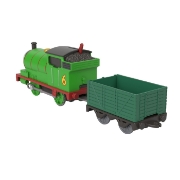Imagine THOMAS LOCOMOTIVA MOTORIZATA PERCY CU VAGON