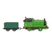 Imagine THOMAS LOCOMOTIVA MOTORIZATA PERCY CU VAGON