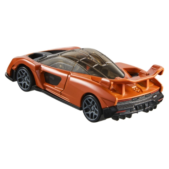 Imagine HOT WHEELS XL MASINUTA METALICA MCLAREN SENNA 2022 SCARA 1 LA 43