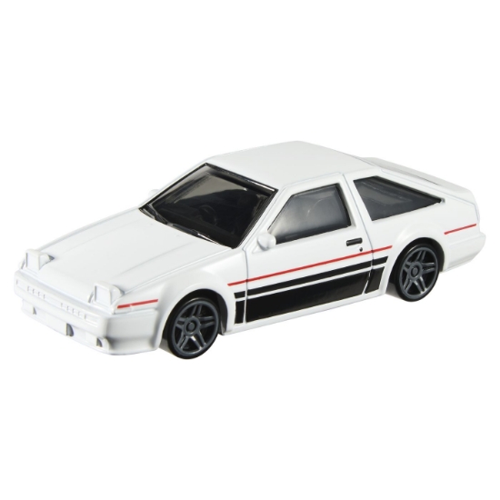 Imagine HOT WHEELS XL MASINUTA METALICA TOYOTA AE86 SPRINTER TRUENO 1987 SCARA 1 LA 43