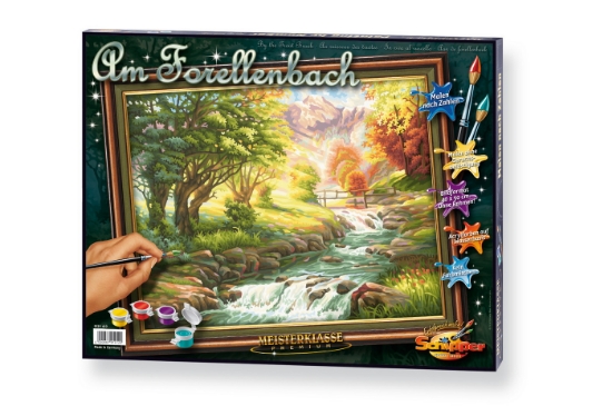 Imagine  KIT PICTURA PE NUMERE SCHIPPER RAU DE MUNTE