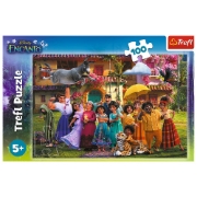 Imagine PUZZLE TREFL 100 DISNEY ENCANTO MAGIA DIN ENCANTO