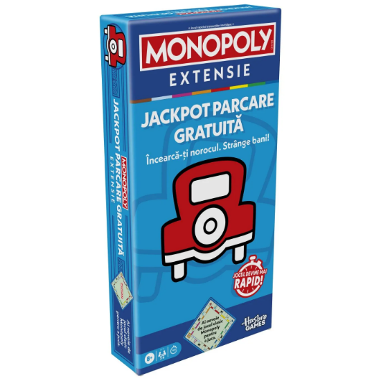 Imagine MONOPOLY EXTENSIE JACKPOT PARCARE GRATUITA PENTRU JOCUL MONOPOLY IN LIMBA ROMANA