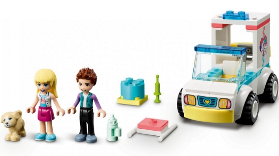Imagine LEGO FRIENDS AMBULANTA CLINICII ANIMALUTELOR 41694