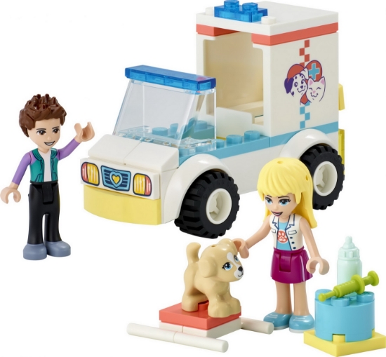 Imagine LEGO FRIENDS AMBULANTA CLINICII ANIMALUTELOR 41694
