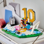 Imagine LEGO EDITIONS LIONEL MESSI MOMENTE IMPORTANTE DIN FOTBAL 43011