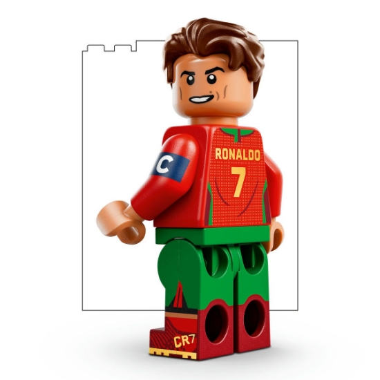 Imagine LEGO EDITIONS CRISTIANO RONALDO MOMENTE IMPORTANTE DIN FOTBAL 43012