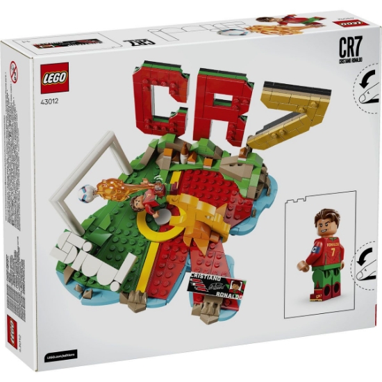 Imagine LEGO EDITIONS CRISTIANO RONALDO MOMENTE IMPORTANTE DIN FOTBAL 43012