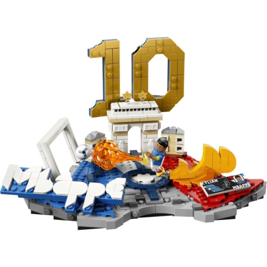 Imagine LEGO EDITIONS KYLIAN MBAPPE MOMENTE IMPORTANTE DIN FOTBAL 43013
