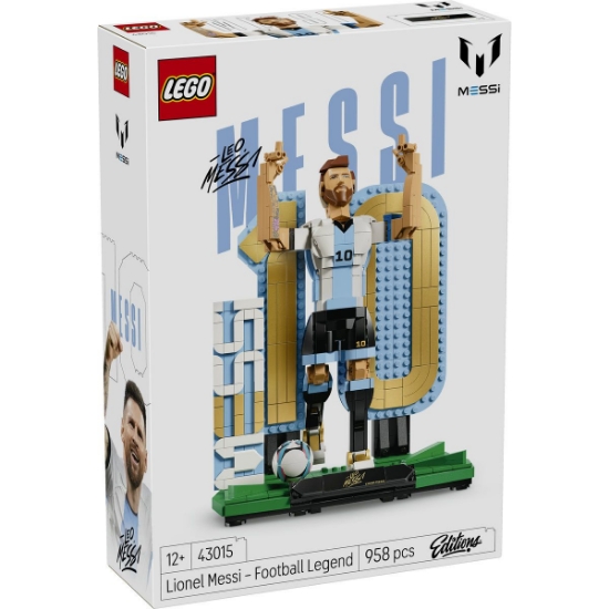 Imagine LEGO EDITIONS LIONEL MESSI LEGENDA A FOTBALULUI 43015