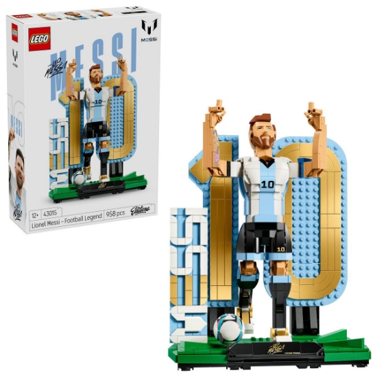 Imagine LEGO EDITIONS LIONEL MESSI LEGENDA A FOTBALULUI 43015