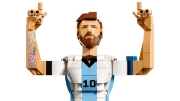 Imagine LEGO EDITIONS LIONEL MESSI LEGENDA A FOTBALULUI 43015