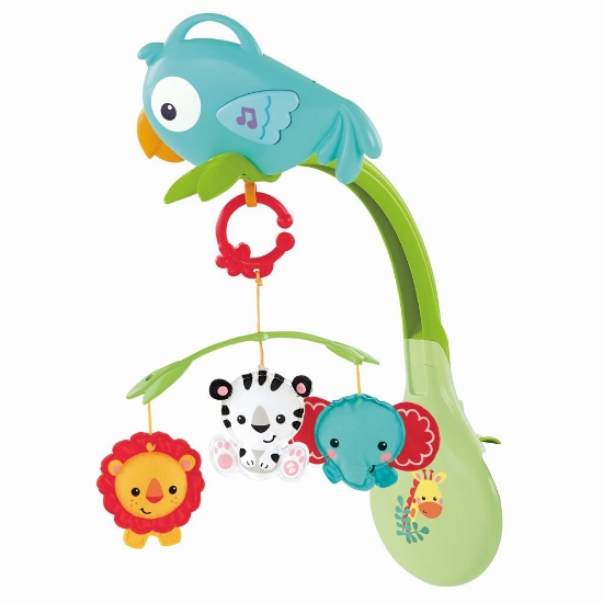 Imagine SUPORT PENTRU PATUT SI CARUCIOR PRIETENII DIN PADURE FISHER PRICE