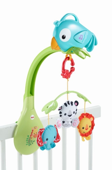 Imagine SUPORT PENTRU PATUT SI CARUCIOR PRIETENII DIN PADURE FISHER PRICE