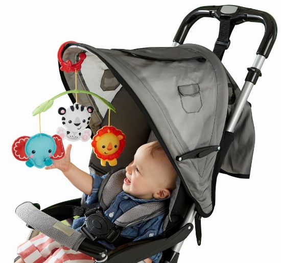 Imagine SUPORT PENTRU PATUT SI CARUCIOR PRIETENII DIN PADURE FISHER PRICE