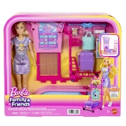Imagine BARBIE FAMILY AND FRIENDS SET BAGAJE LA AEROPORT