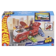 Imagine HOT WHEELS CITY SET DE JOACA CAMION RESTAURANT