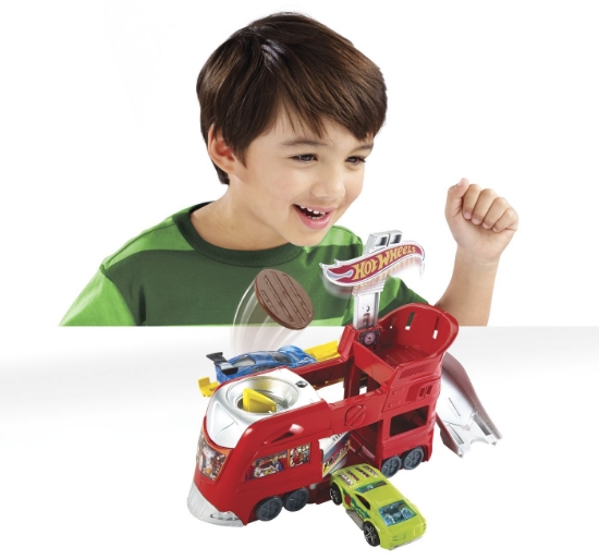 Imagine HOT WHEELS CITY SET DE JOACA CAMION RESTAURANT