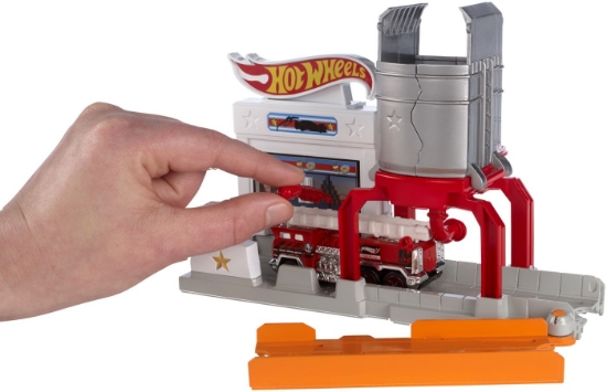 Imagine HOT WHEELS CITY SET DE JOACA SUPER EXPLOZIE