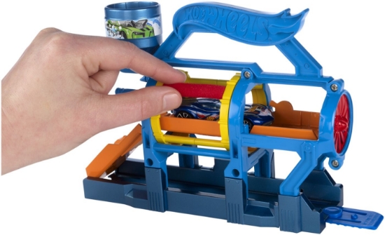 Imagine HOT WHEELS CITY SET DE JOACA SPALATORIE DE MASINI TURBO