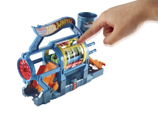 Imagine HOT WHEELS CITY SET DE JOACA SPALATORIE DE MASINI TURBO