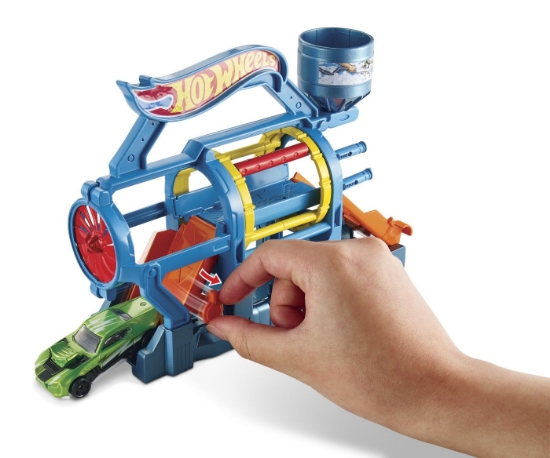 Imagine HOT WHEELS CITY SET DE JOACA SPALATORIE DE MASINI TURBO
