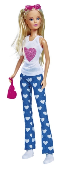 Imagine PAPUSA STEFFI JEANS FASHION CU BLUZA ALBA