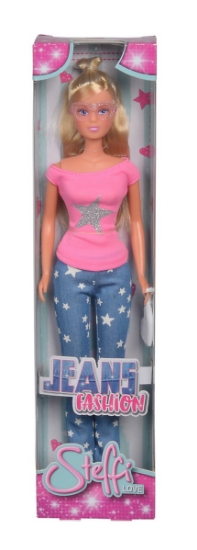 Imagine PAPUSA STEFFI JEANS FASHION CU BLUZA ROZ