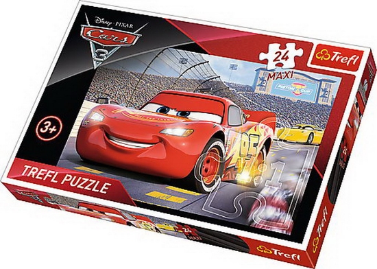 Imagine PUZZLE TREFL 24 MAXI CAMPIONUL MCQUEEN CARS3