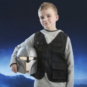 Imagine STAR WARS MANDALORIAN SI GROGU MASCA ELECTRONICA THE MANDALORIAN