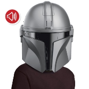 Imagine STAR WARS MANDALORIAN SI GROGU MASCA ELECTRONICA THE MANDALORIAN