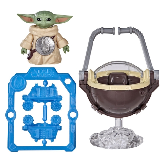 Imagine STAR WARS MANDALORIAN SI GROGU ACTION VERSE SET FIGURINA GROGU SI ACCESORII