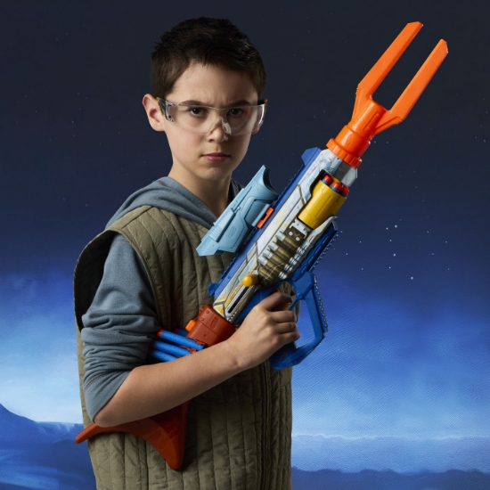 Imagine NERF BLASTER ELITE STAR WARS MANDALORIAN SI GROGU 8IN1