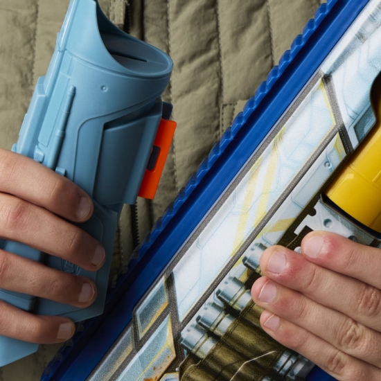 Imagine NERF BLASTER ELITE STAR WARS MANDALORIAN SI GROGU 8IN1