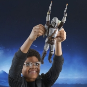 Imagine STAR WARS MANDALORIAN SI GROGU SET VANATORUL DE RECOMPENSE FIGURINA CU SUNETE 