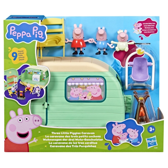 Imagine PEPPA PIG CARAVANA CELOR TREI PURCELUSI