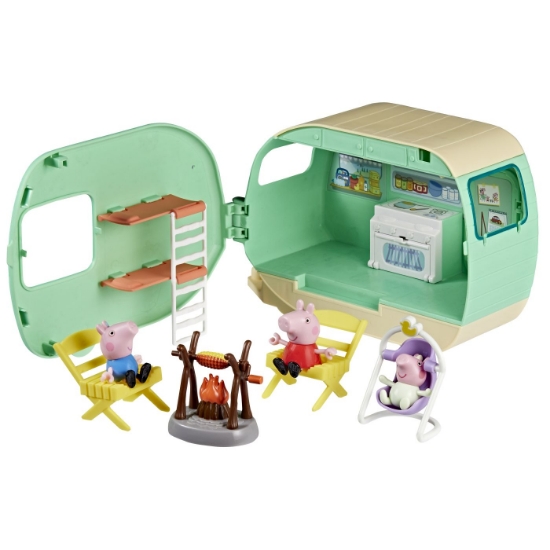 Imagine PEPPA PIG CARAVANA CELOR TREI PURCELUSI