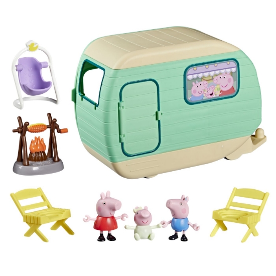 Imagine PEPPA PIG CARAVANA CELOR TREI PURCELUSI