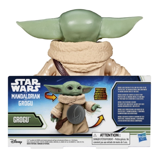 Imagine STAR WARS MANDALORIAN SI GROGU FIGURINA  DE ACTIUNE GROGU 16.5CM