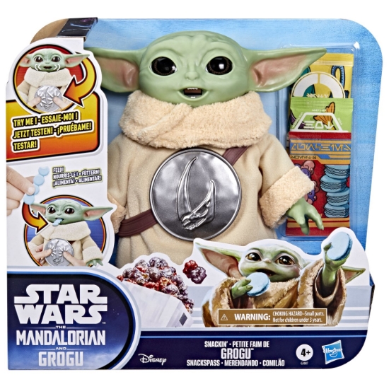 Imagine STAR WARS MANDALORIAN SI GROGU SET FIGURINA GROGU SI ACCESORII GUSTARI 16.5CM