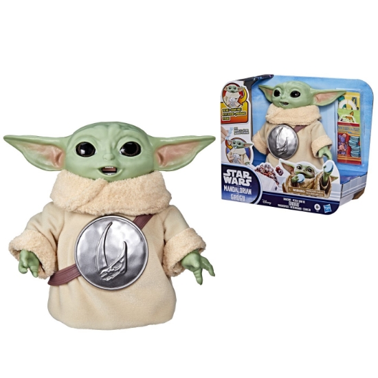 Imagine STAR WARS MANDALORIAN SI GROGU SET FIGURINA GROGU SI ACCESORII GUSTARI 16.5CM