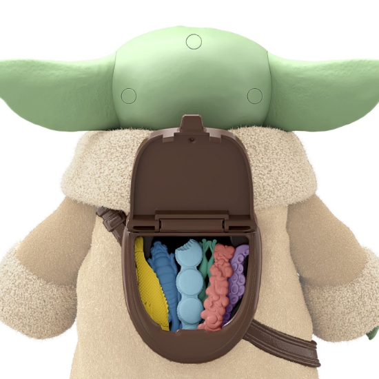 Imagine STAR WARS MANDALORIAN SI GROGU SET FIGURINA GROGU SI ACCESORII GUSTARI 16.5CM