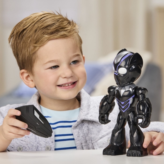 Imagine MARVEL IRON MAN SI PRIETENII SAI UIMITORI FIGURINA BLACK PANTHER 22CM
